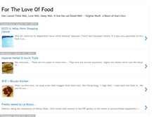 Tablet Screenshot of forthelurveoffood.blogspot.com