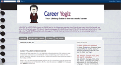 Desktop Screenshot of careeryogiz.blogspot.com