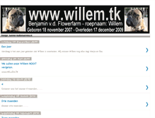 Tablet Screenshot of ikbenwillem.blogspot.com