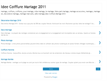 Tablet Screenshot of ideecoiffuremariage.blogspot.com