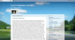 Desktop Screenshot of curryadoptionstory.blogspot.com