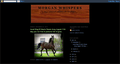 Desktop Screenshot of morganwhispers.blogspot.com