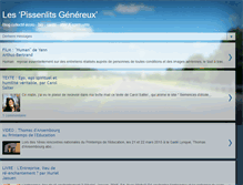 Tablet Screenshot of pissenlitsgenereux.blogspot.com