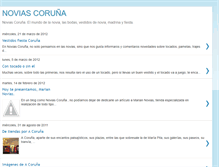 Tablet Screenshot of noviascoruna.blogspot.com