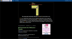 Desktop Screenshot of blackcommentator.blogspot.com