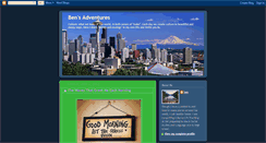 Desktop Screenshot of benfromseattle.blogspot.com