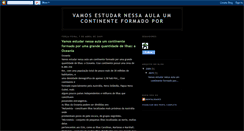 Desktop Screenshot of estudar8aula8continente8ilhas8grande.blogspot.com
