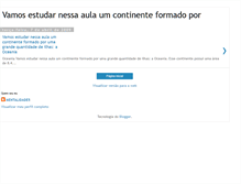 Tablet Screenshot of estudar8aula8continente8ilhas8grande.blogspot.com