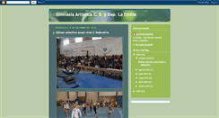 Desktop Screenshot of gimnasiaartisticaclublaemilia.blogspot.com