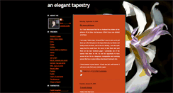 Desktop Screenshot of eleganttapestry.blogspot.com