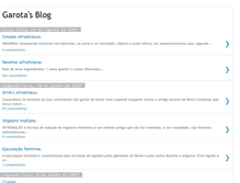Tablet Screenshot of garotasblog.blogspot.com