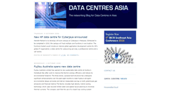 Desktop Screenshot of datacentresasia.blogspot.com