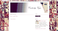 Desktop Screenshot of creativityvogue.blogspot.com