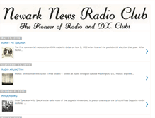 Tablet Screenshot of newarknewsradioclub.blogspot.com