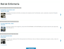 Tablet Screenshot of analucia-reddeenfermeria.blogspot.com