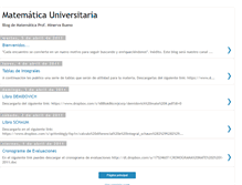 Tablet Screenshot of mateuniversitaria.blogspot.com