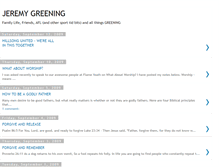 Tablet Screenshot of jeremygreening.blogspot.com