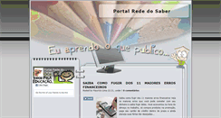 Desktop Screenshot of portalrededosaber.blogspot.com