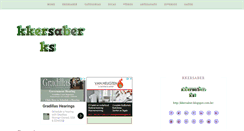 Desktop Screenshot of kkersaber.blogspot.com