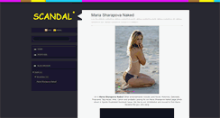 Desktop Screenshot of maria-sharapova-naked.blogspot.com