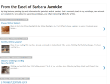 Tablet Screenshot of barbarajaenicke.blogspot.com