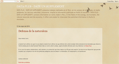 Desktop Screenshot of dataplusdateunsupplement.blogspot.com