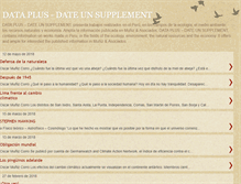 Tablet Screenshot of dataplusdateunsupplement.blogspot.com