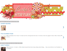 Tablet Screenshot of luzmasscraplace.blogspot.com