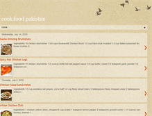 Tablet Screenshot of cookfoodpakistan.blogspot.com