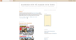 Desktop Screenshot of kadrik.blogspot.com