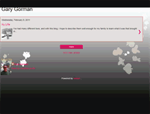 Tablet Screenshot of garygorman.blogspot.com