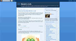 Desktop Screenshot of mandejlife.blogspot.com