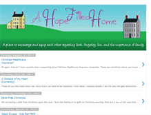 Tablet Screenshot of hopefilledhome.blogspot.com