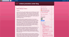 Desktop Screenshot of cirebonpromotioncenter.blogspot.com