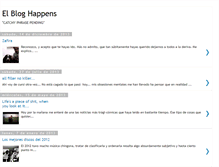 Tablet Screenshot of elbloghappens.blogspot.com