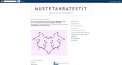 Desktop Screenshot of mustetahratestit.blogspot.com