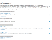 Tablet Screenshot of advancedtools.blogspot.com
