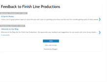 Tablet Screenshot of finishlineproductions.blogspot.com