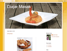 Tablet Screenshot of diajar-masak.blogspot.com