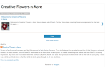 Tablet Screenshot of creativeflowersnmore.blogspot.com