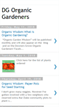 Mobile Screenshot of dgorganicgardeners.blogspot.com