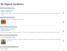 Tablet Screenshot of dgorganicgardeners.blogspot.com