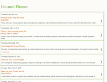 Tablet Screenshot of connectfit.blogspot.com