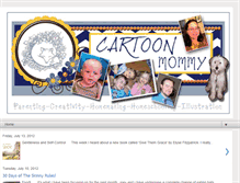 Tablet Screenshot of cartoonmom.blogspot.com