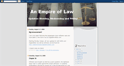 Desktop Screenshot of anempireoflaw.blogspot.com