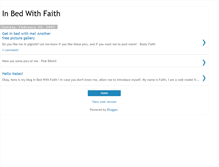 Tablet Screenshot of inbedwithfaith.blogspot.com