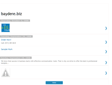 Tablet Screenshot of bayderebiz.blogspot.com