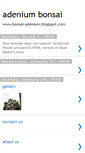 Mobile Screenshot of bonsai-adenium.blogspot.com