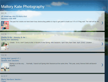 Tablet Screenshot of mallorykatephotography.blogspot.com