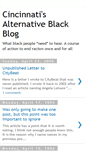 Mobile Screenshot of cincinnatialternativeblackvoice.blogspot.com